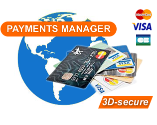 Payments Manager : the payment manager and 3D-secure guarantees of KE-booking®..